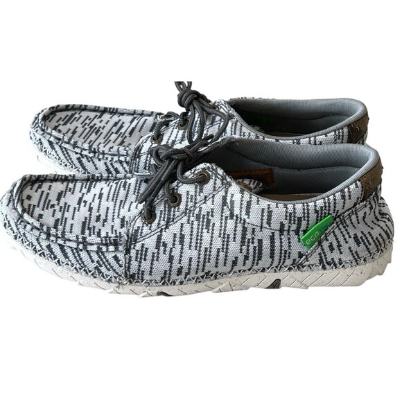 Twisted X Zero-X Eco TWX Gray White Shoes Lace Up Flats Women’s US 7M WZX0001 - Picture 1 of 10